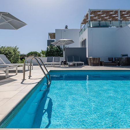 Asteria Pearl Villa 2 With Rooftop Jacuzzi Tigaki Exterior foto