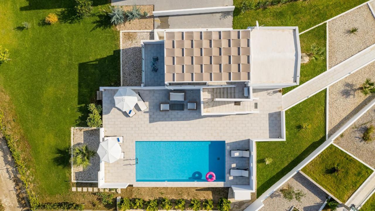 Asteria Pearl Villa 2 With Rooftop Jacuzzi Tigaki Exterior foto
