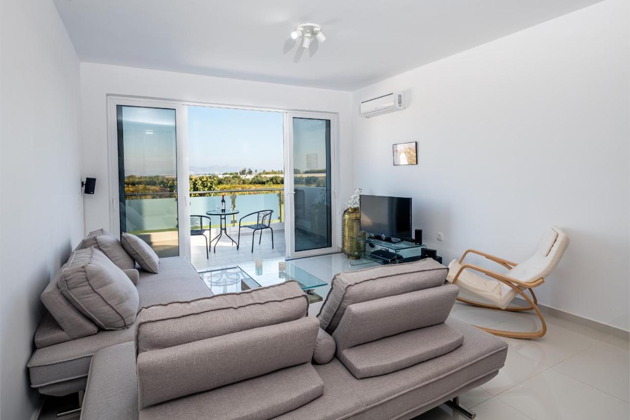 Asteria Pearl Villa 2 With Rooftop Jacuzzi Tigaki Exterior foto