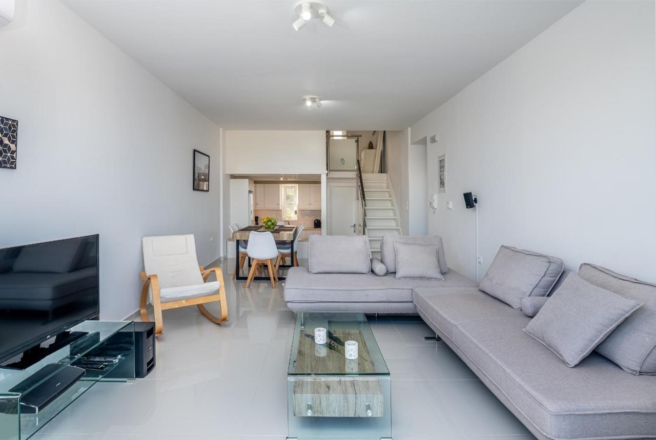 Asteria Pearl Villa 2 With Rooftop Jacuzzi Tigaki Exterior foto