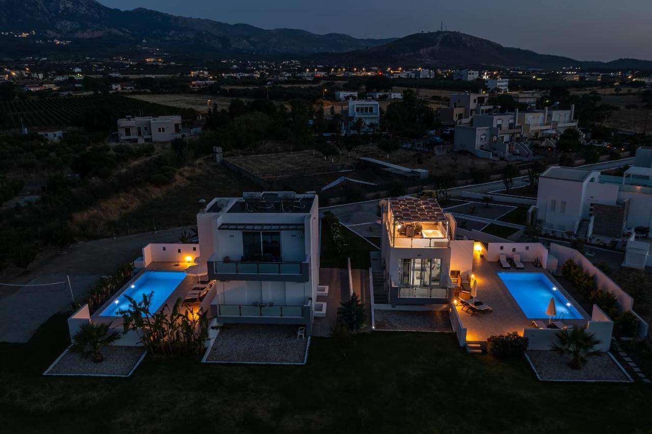 Asteria Pearl Villa 2 With Rooftop Jacuzzi Tigaki Exterior foto